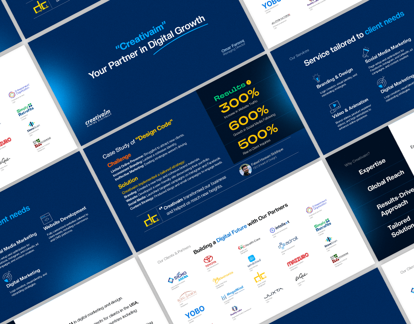 Creative Agency Pitch Deck